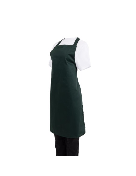 Tablier bavette Whites vert bouteille - Résistant et pratique