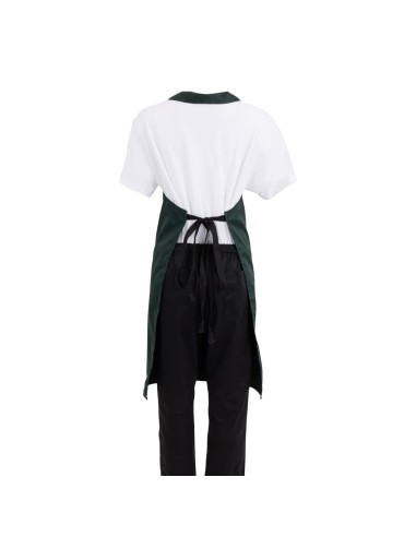 Tablier bavette Whites vert bouteille - Résistant et pratique