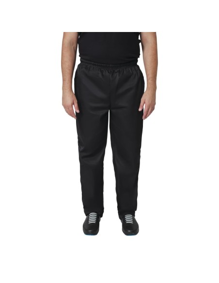 Pantalon de cuisine Whites Vegas noir XL - Whites Chefs Clothing