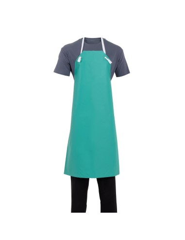 Tablier bavette déperlant Whites vert - 914x1067 mm