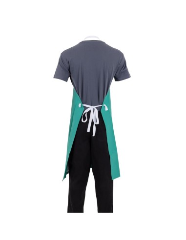Tablier bavette déperlant Whites vert - 914x1067 mm