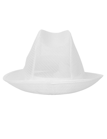 Chapeau Trilby blanc M - British Bespoke Workwear
