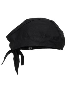 Bandana Chef Works noir - confort et maintien
