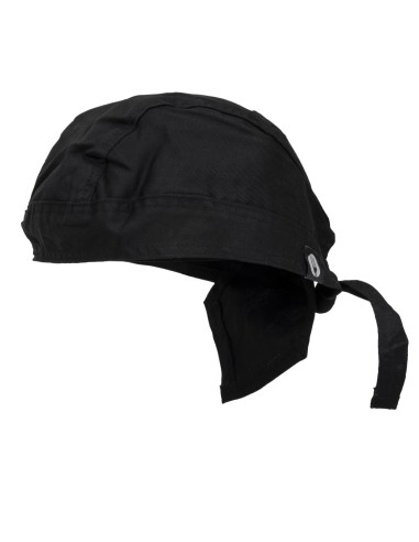 Bandana Chef Works noir - confort et maintien