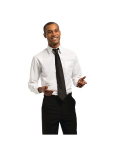 Chemise Uniform Works blanche manches longues S - Chef Works