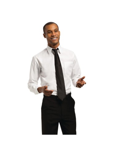 Chemise Uniform Works blanche manches longues S - Chef Works