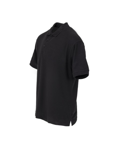 Polo mixte noir M Portwest - durable et facile d'entretien
