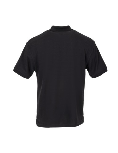 Polo mixte noir M Portwest - durable et facile d'entretien