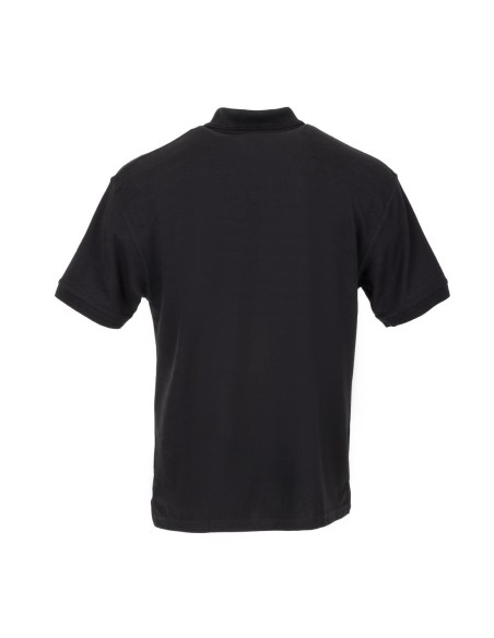 Polo mixte noir L Portwest - Résistant et élégant