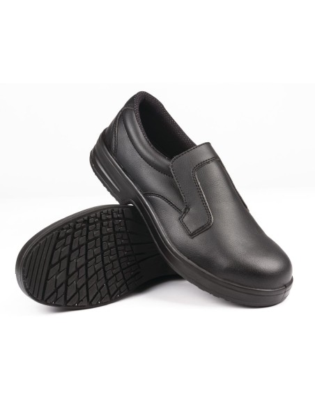 Mocassins de sécurité Slipbuster Koralis noirs 37 - EN ISO 20345