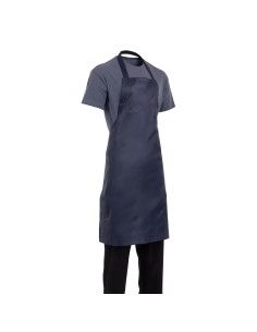 Tablier bavette déperlant Whites bleu - Nylon 1016x711 mm