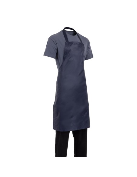 Tablier bavette déperlant Whites bleu - Nylon 1016x711 mm