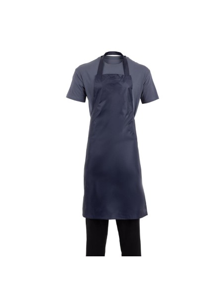 Tablier bavette déperlant Whites bleu - Nylon 1016x711 mm