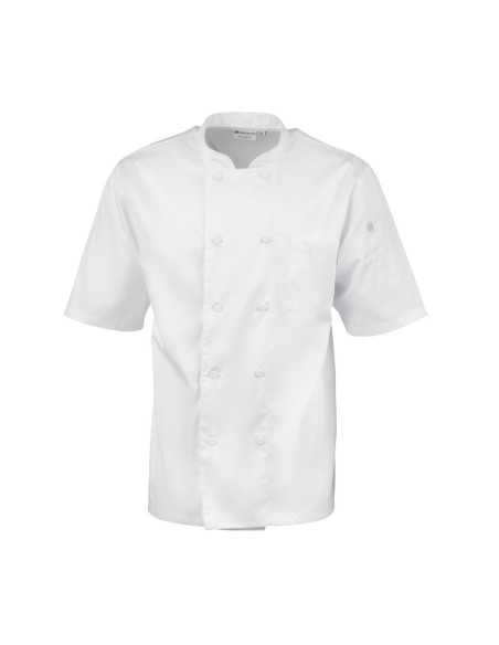 Veste de cuisine blanche Chef Works Montreal Cool Vent S