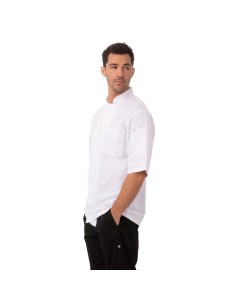 Veste de cuisine Chef Works Montreal Cool Vent L - Blanc 2