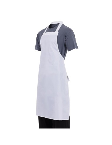 Tablier bavette déperlant Whites blanc - 1016x711 mm