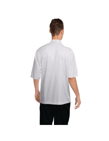 Veste de cuisine Chef Works Montreal Cool Vent XL - Blanc