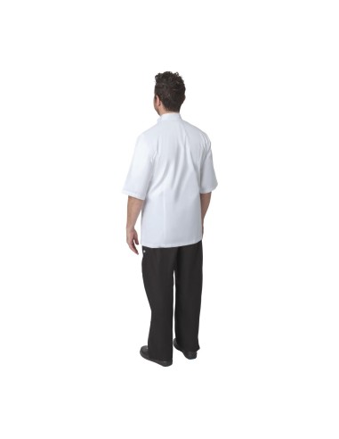 Veste de cuisine Chef Works Executive Capri blanche EU56