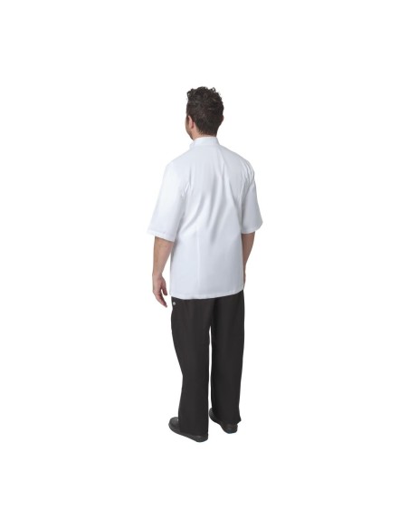 Veste de cuisine Chef Works Executive Capri blanche EU56