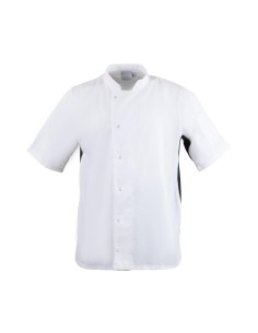 Veste de cuisine mixte Whites Nevada blanche XL - légère et anti-humidité
