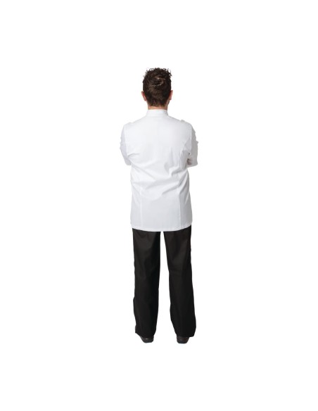 Veste de cuisine Chef Works Executive Capri blanche EU56