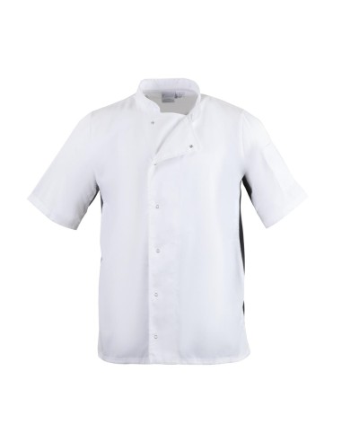Veste de cuisine mixte Whites Nevada blanche XL - légère et anti-humidité