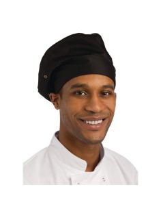 Toque Chef Works noire - polyester-coton, 70g