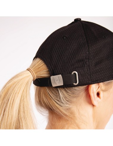 Casquette baseball Cool Vent Chef Works noire et rouge