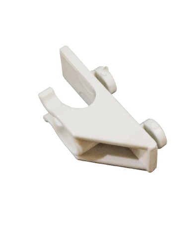 Clip d'étagère Polar - Accessoire blanc 18x40x20 mm
