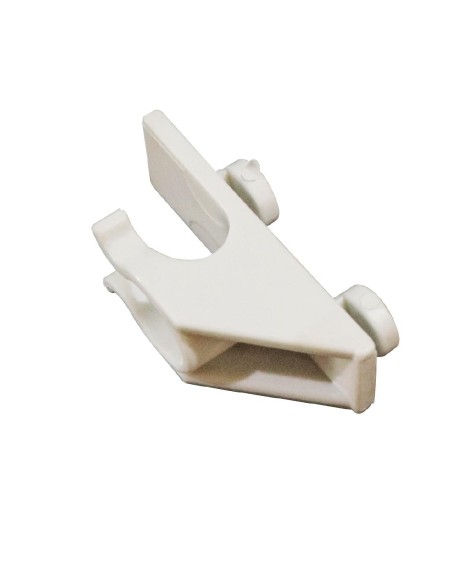 Clip d'étagère Polar - Accessoire blanc 18x40x20 mm