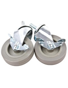 Roulettes pour chariots inox Vogue F993-F998 - lot de 2