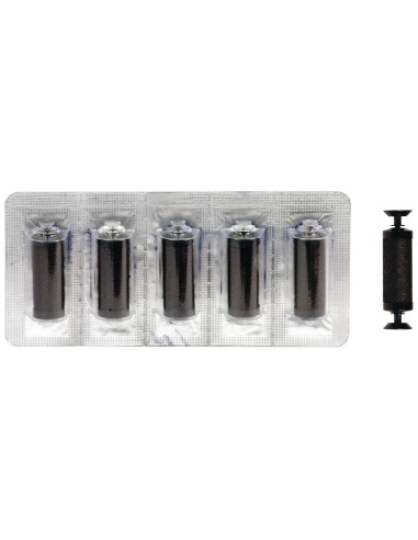 Rouleaux encreurs de rechange pour étiqueteuse - lot de 5