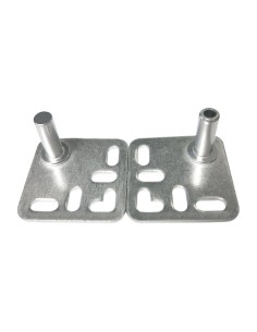 Charnière de porte Polar - Accessoire argent