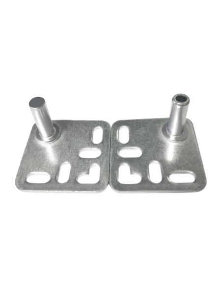 Charnière de porte Polar - Accessoire argent