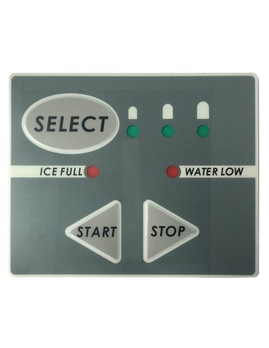 Panneau d'opération autocollant Polar - Accessoire G620