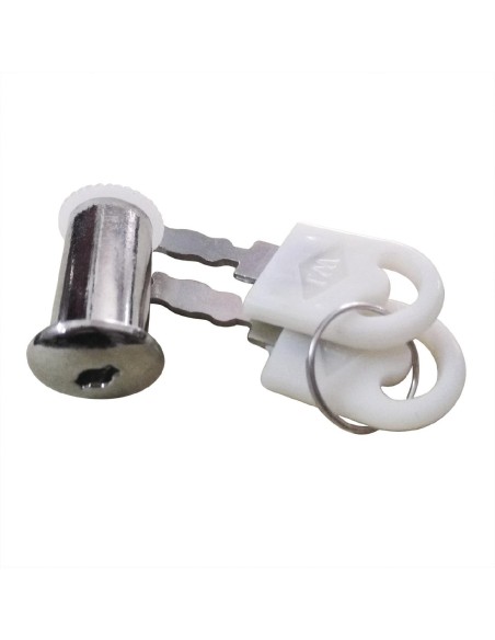Serrure Polar - Accessoire argent 19x40x10 mm