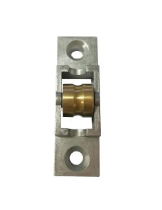 Roue de porte Polar - Accessoire argent 52x14x16 mm