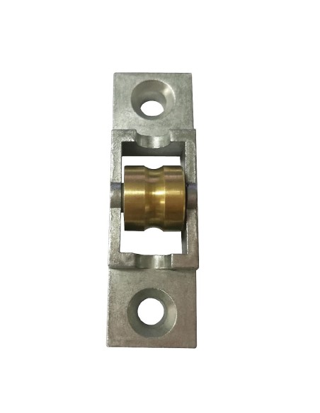 Roue de porte Polar - Accessoire argent 52x14x16 mm