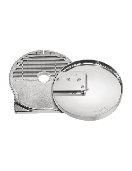 Equipement macédoine 12mm Waring WFP16S27 - Accessoire inox