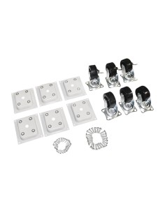 Roues standards et freinées Polar - lot de 6