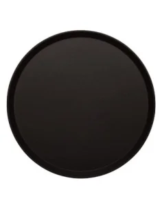 Plateau rond fibre de verre antidérapant Treadlite Cambro noir 40,5 cm