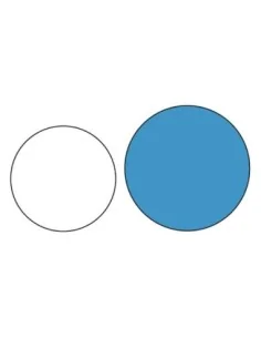 Plateau rond fibre de verre antidérapant Treadlite Cambro noir 40,5 cm 2