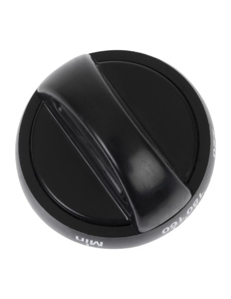 Bouton de four Buffalo compatible CT253 - Accessoire noir