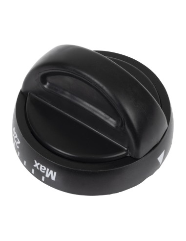 Bouton de four Buffalo compatible CT253 - Accessoire noir