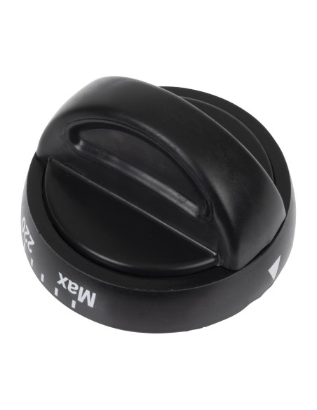 Bouton de four Buffalo compatible CT253 - Accessoire noir