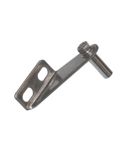 Charnière supérieure avant Polar - Inox 15x54x35 mm