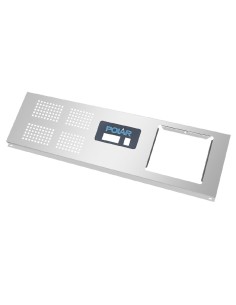 Panneau avant Polar en inox - Accessoire compatible multi-modèles