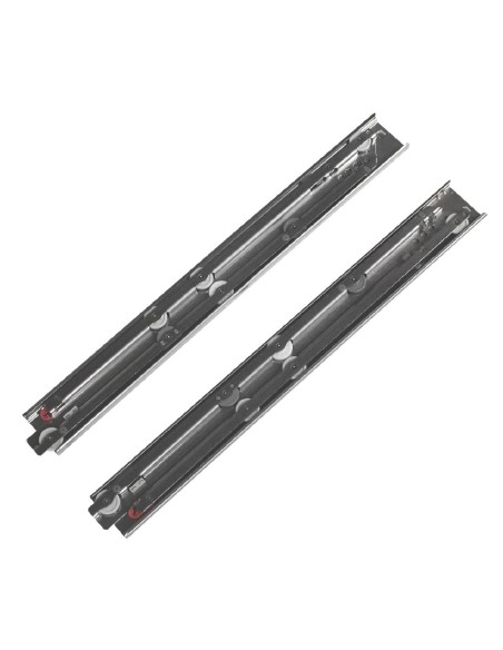 Ensemble de guides Polar gauche/droite - Inox 61x550 mm