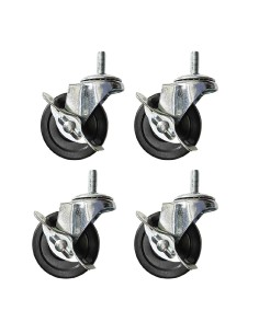 Roulettes Buffalo (lot de 4) - Accessoires en acier