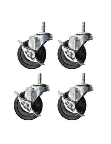 Roulettes Buffalo (lot de 4) - Accessoires en acier